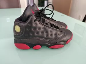 Nike Air Jordan 13 Retro BP Black Gym Red Black Sz 1.5Y 414575-003 - Picture 1 of 12