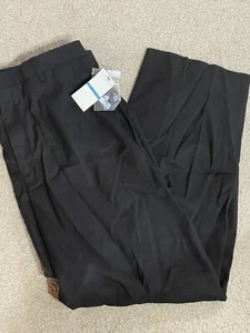 Calvin Klein Men's Black Striped Pants Size 36 x 32 - NWT! - Picture 1 of 4