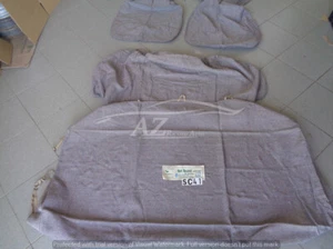 Fodere sedili coprisedili Opel Rekord 2,0 2,1 4 poggiatesta colore grigio - Picture 1 of 3