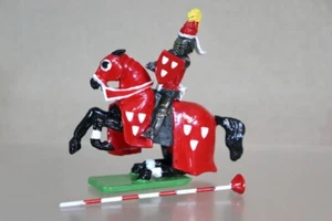 TRADITION of LONDON MEDIEVAL MOUNTED KNIGHT SIR GEOFFREY de CHARNY od - Picture 1 of 7