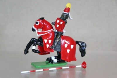 TRADITION of LONDON MEDIEVAL MOUNTED KNIGHT SIR GEOFFREY de CHARNY od - Image 1 of 4