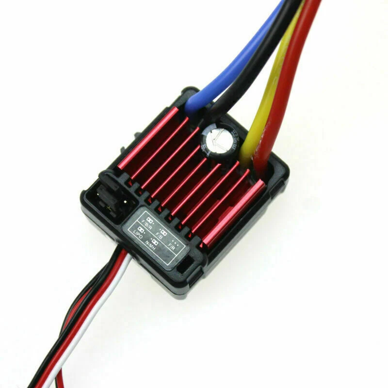 Hobbywing QuicRun 1625 25A Brushed ESC Speed Controller For 1:10 /1:18 1:16 Car - Image 1 of 4