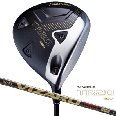 HONMA GOLF T WORLD TR20 460 Driver 1W VIZARD TR20-50 Loft 9.5 / 10.5 Flex R / S - Image 1 of 4