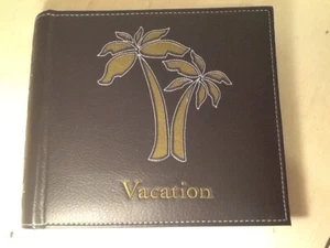 Urlaub Fotoalbum Palmeneinband 4x6 Bilder MYX Make Your Mark bestickt - Bild 1 von 5