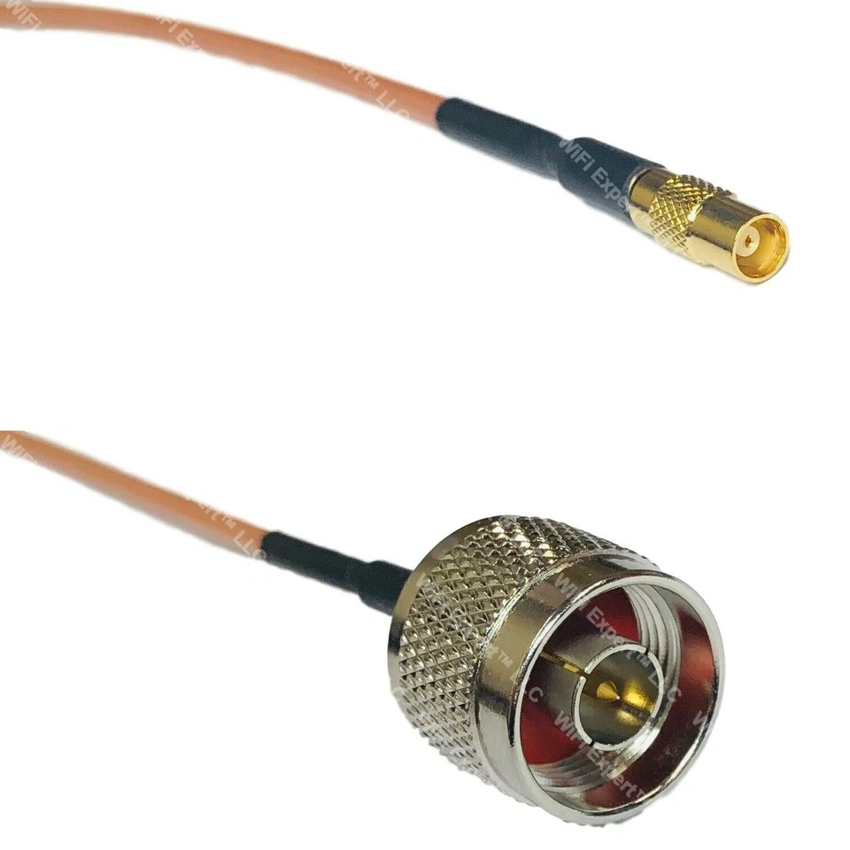 USA-CA RG188  MCX FEMALE to N MALE Coaxial RF Pigtail Cable - Image 1 of 1