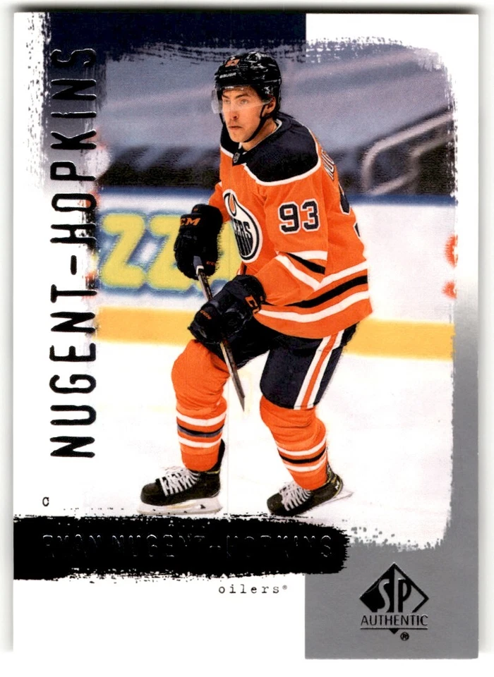 2020-21 SP Authentic '00-01 Retro Ryan Nugent-Hopkins #R19 Edmonton Oilers - Image 1 of 2