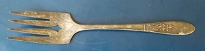 Tenedor de ensalada vintage 9" Simeon L & George H Rogers. Oneida - Imagen 1 de 5