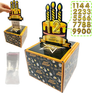 Birthday Money Box for Cash Pull CEPNEO Surprise Money Gift Box for Kids Cash
