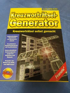 Franzis Kreuzworträtsel Generator - Bild 1 von 3