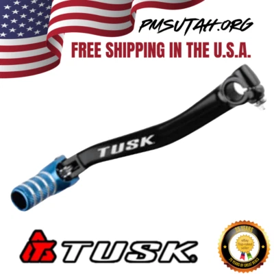Pedal de cambio Tusk Blue 2006-2015 Kawasaki KX450F KX 450F palanca de cambios plegable Foto 1 de 2