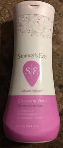 SUMMERS EVE CLEANING WASH ISLAND SPLASH für empfindliche Haut - Bild 1 von 2