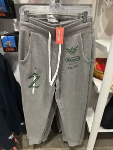 Nintendo New York Legend of Zelda Link Sword Sweatpants Jogger Pants NY Mario - Picture 1 of 6