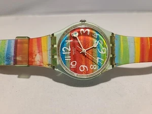 Reloj Swatch Color The Sky 2003 plástico multicolor 35 mm GS124 - Imagen 1 de 4