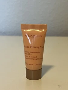 Clarins Extra-Firming Nuit Wrinkle Control Regenerating Night Cream 5 ml 0.1 oz - Picture 1 of 2