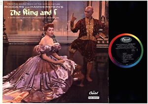 KING & I Yul Brynner Sound Track 1956 CAPITOL MONO 1ST Pressing LP VINYL RECORD