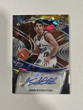 2020-21 Panini Spectra Signatures John Stockton auto /20  #SIG-JST HOF