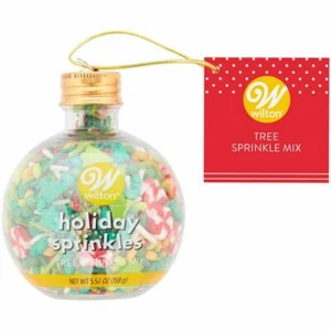Adorno de Navidad Botella Sprinkles Mezcla Decoraciones 5.57 OZ Wilton - Imagen 1 de 4