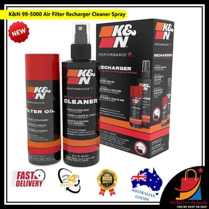 K&N 99-5000 Air Filter Recharger Kit - Cleaner & Aerosol Spray Oil for Maintenan - Picture 1 of 7