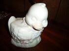 Reduced! Vintage MINT Ceramic Musical White Baby Duckling Duck Figurine-Mint!