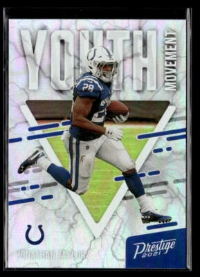 Jonathan Taylor - 2021 Panini Prestige Youth Movement #YM-4 Indianapolis Colts - Image 1 of 2