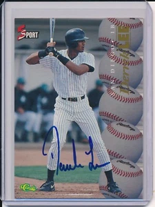 DEREK LEE 1995 CLASSIC 5 SPORT BASEBALL CERTIFICATO AUTO ROOKIE CARD CUBS BELLO! - Foto 1 di 2
