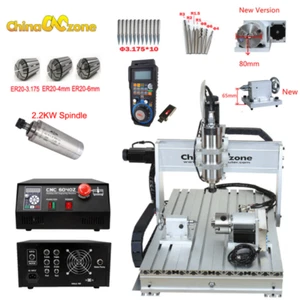 2.2KW CNC Router 6040 4Axis Mach3 USB Engraving CNC Cutting Milling Machine US - Picture 1 of 12