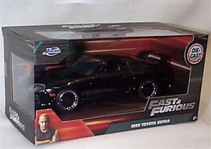 Fast & Furious Black 1995 Toyota Supra 1-32 Scale New in Box 33381 NFFbox - Picture 1 of 1