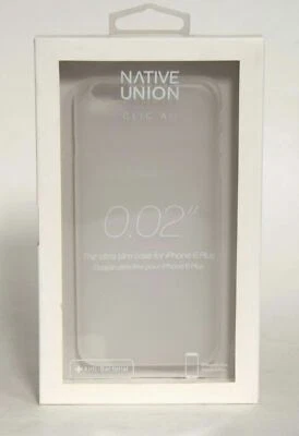NUEVA Funda Native Union CLIC Air para iPhone 6+ 7 PLUS Cubierta Antibacteriana Transparente Foto 1 de 3