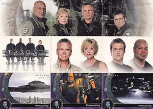 STARGATE SG-1 SEASON 7 SEVEN 2005 RITTENHOUSE COMPLETE BASE CARD SET OF 72 TV - Picture 1 of 2