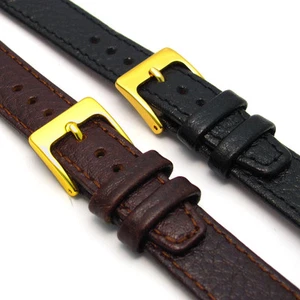 Open Ended Genuine Leather Watch Strap for Vintage Watch Choice of Colours D003 - Picture 1 of 4