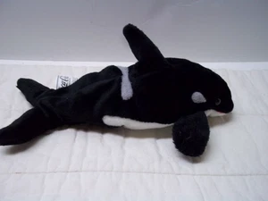 1999 Coca Cola Tides Killer Whale Norway Bean Bag Plush NEW WITH TAGS - Picture 1 of 3