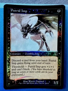 PUTRID IMP 77/143 Foil - Torment - Magic The Gathering 2002 - Picture 1 of 12