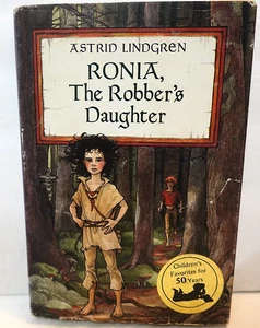 Ronia, the Robber's Daughter (Astrid Lindgren) (1983 hardcover book) - Picture 1 of 7