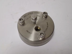 MILLIPORE CORP. CAT. NO. XX4404700 47mm STAINLESS STEEL FILTER HOLDER 150/275PSI - Picture 1 of 8