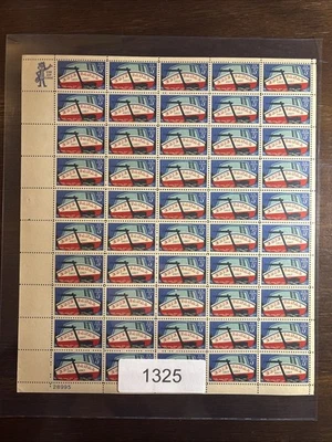 1325 US Mint Sheet, 5 Cent Erie Canal 150Th Anniversary, Mint NH - Image 1 of 3