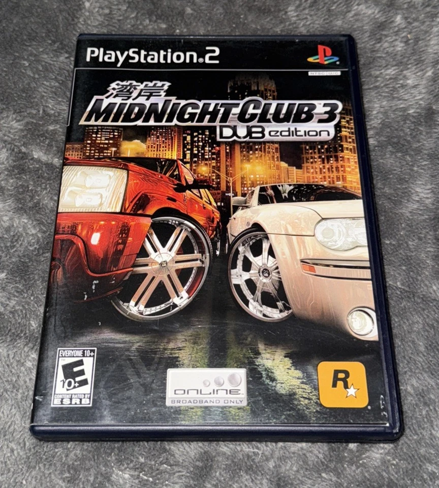 Midnight Club 3 Edición DUB PlayStation 2 Ps2 - ¡En caja original con manual! ¡EXCELENTE Limpio! Foto 1 de 3