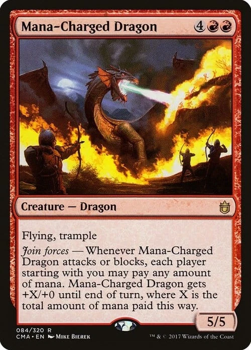 Magic The Gathering MTG MANA-CHARGED DRAGON Commander Anthology NM Near Mint - Image 1 of 1