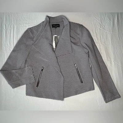 Blazer para mujer Premise monocromo a rayas Foto 1 de 3