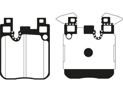 Juego de pastillas de freno traseras convertible para BMW 228i 2014-2016 EBC 46576MRHM 2015 Foto 1 de 4