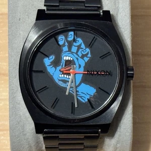 Nixon Santa Cruz Skateboards Screaming Hand Time Teller Men's Analog Watch RUNS - Picture 1 of 7