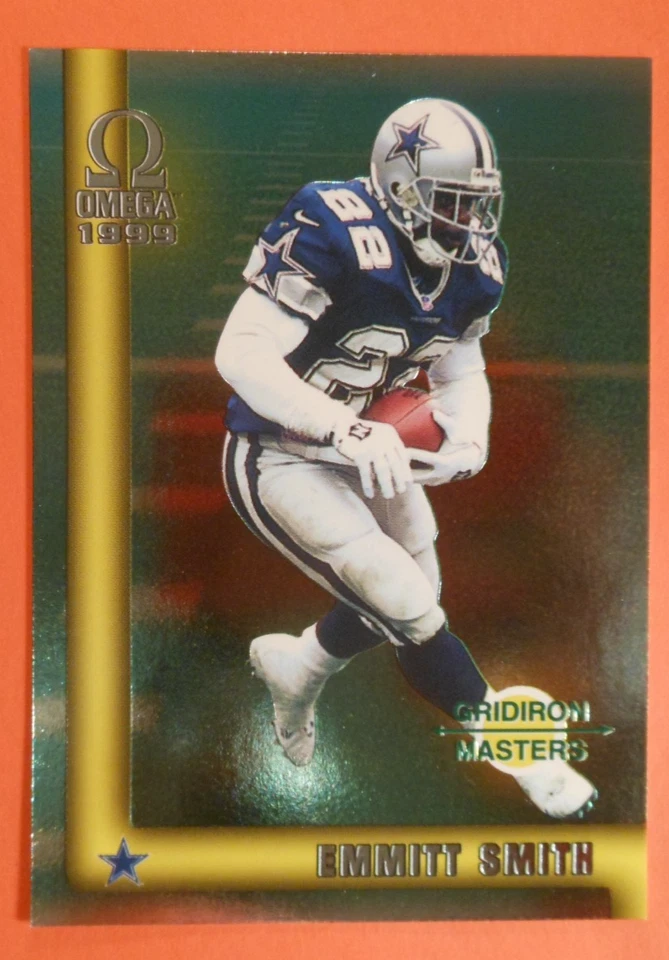 1999 Pacific Omega - Gridiron Masters Emmitt Smith #11 - Image 1 of 4