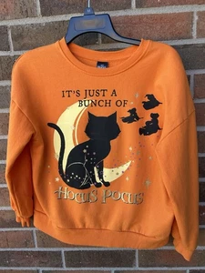 Sudadera Disney Halloween It’s Just A Bunch Of Hocus Pocus Naranja Y XL 14-16 - Imagen 1 de 5