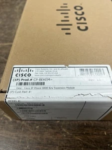 Cisco CP-BEKEM Key Expansion Module For IP Phone 8800 - Picture 1 of 4