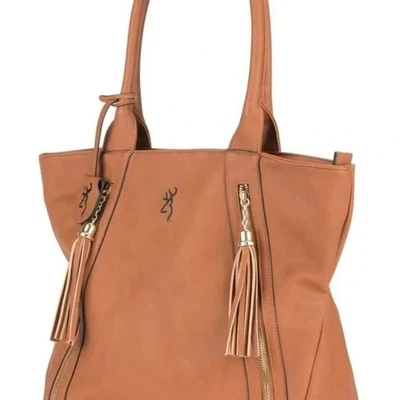 Browning Alexandria Brown Concealed Carry Purse, Gun Handbag NWOT - Image 1 of 4