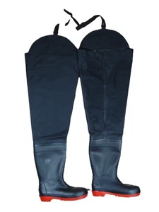 Portwest Safety Waders Waterproof Size 8 FLY Coarse Fishing PVC Nitrile Wader - Picture 1 of 24