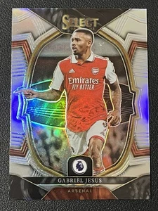 Tarjeta Gabriel Jesus 2022-23 Panini Select Premier League Silver Prizm Terrace #10 - Imagen 1 de 3