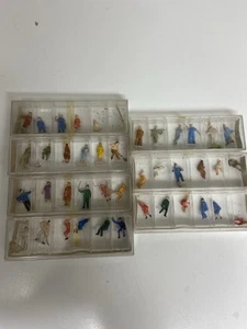 Seven used Preiser sets with HO figures. - Picture 1 of 7