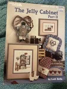 The Jelly Cabinet Part II Cross Stitch Leisure Arts Leaflet #500 Vintage - Picture 1 of 1