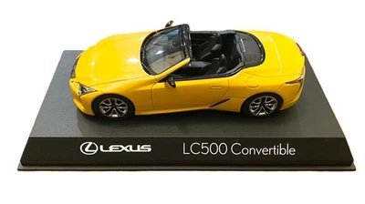 1/43 Lexus LC500 Convertible Yellow Kyosho Exclusive Model Japan JDM Limited - Image 1 of 4