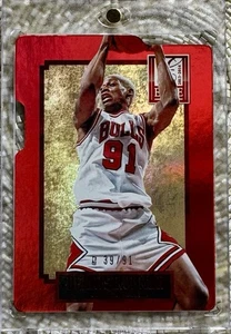 2013-14 PANINI ELITE STATUS RED /91 DENNIS RODMAN - Picture 1 of 3